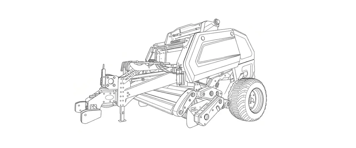 9YG-2.24DTٹرانسینڈ-راؤنڈ بیلر-فور-ڈرافٹس